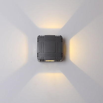 Unique Design Outdoor LED Waterproof Wall Light for Villa Gate Balcony