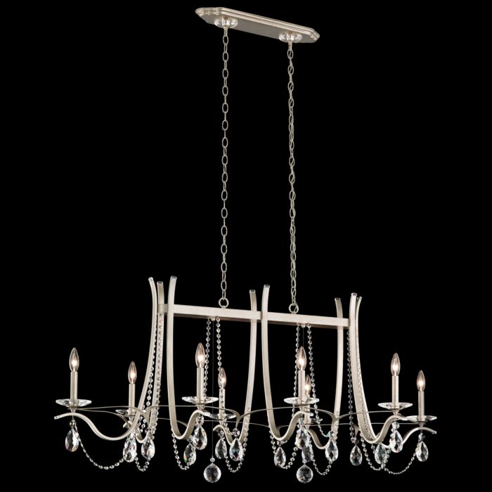 Vesca 8-Light Chandelier in French Gold
