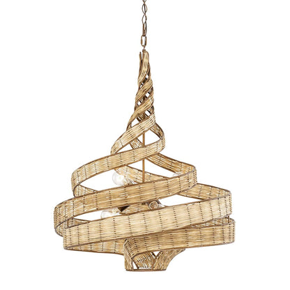Flow 6 Light 26" Wide Abstract Chandelier
