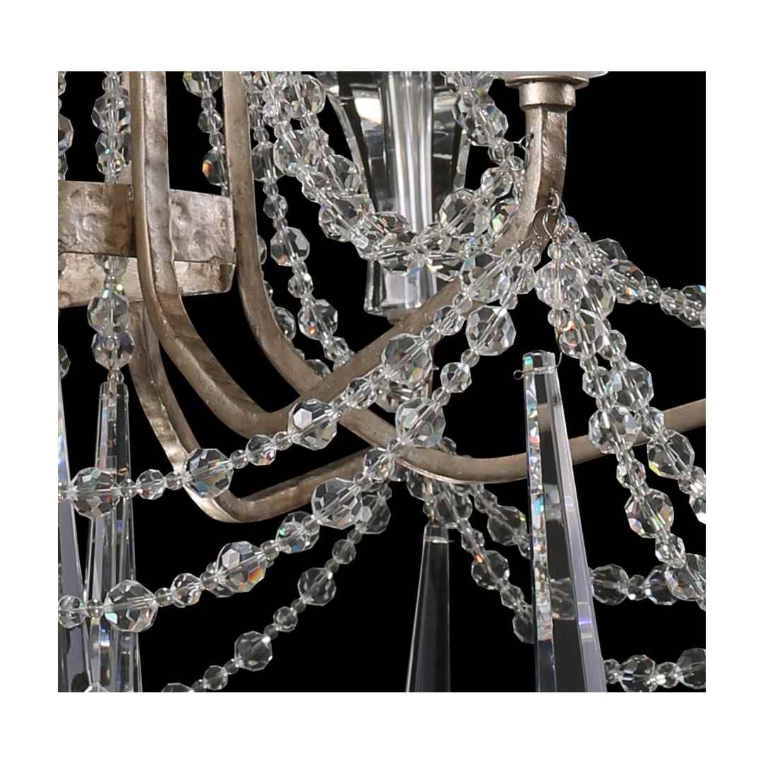 Barcelona 12 Light 44" Wide Crystal Chandelier
