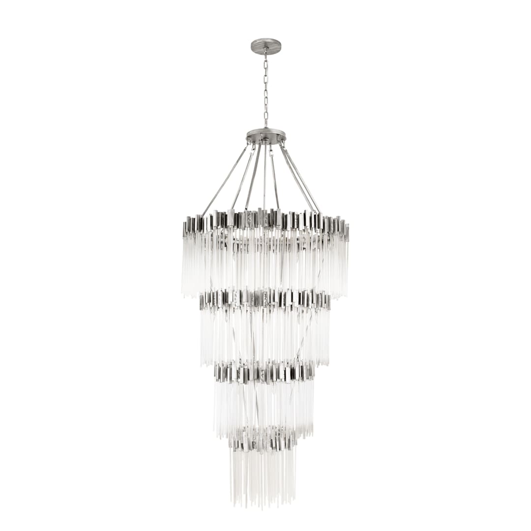 Matrix 30 Light 40" Wide Waterfall Chandelier