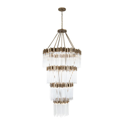 Matrix 30 Light 40" Wide Waterfall Chandelier
