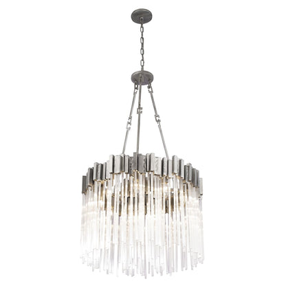Matrix 9 Light 25" Wide Ring Chandelier