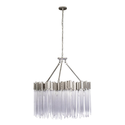 Matrix 10 Light 30" Wide Ring Chandelier