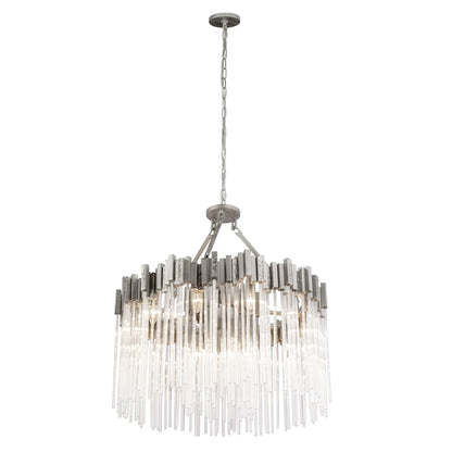 Matrix 10 Light 30" Wide Ring Chandelier