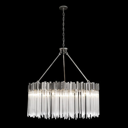 Matrix 12 Light 40" Wide Ring Chandelier