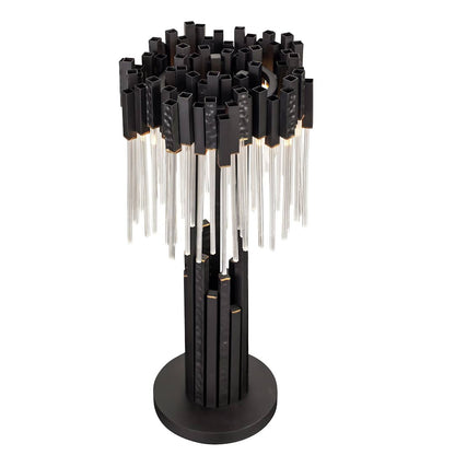 Matrix 3 Light 30" Tall Buffet Table Lamp