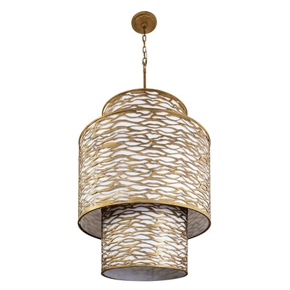 Kato 16 Light 32" Wide Waterfall Chandelier