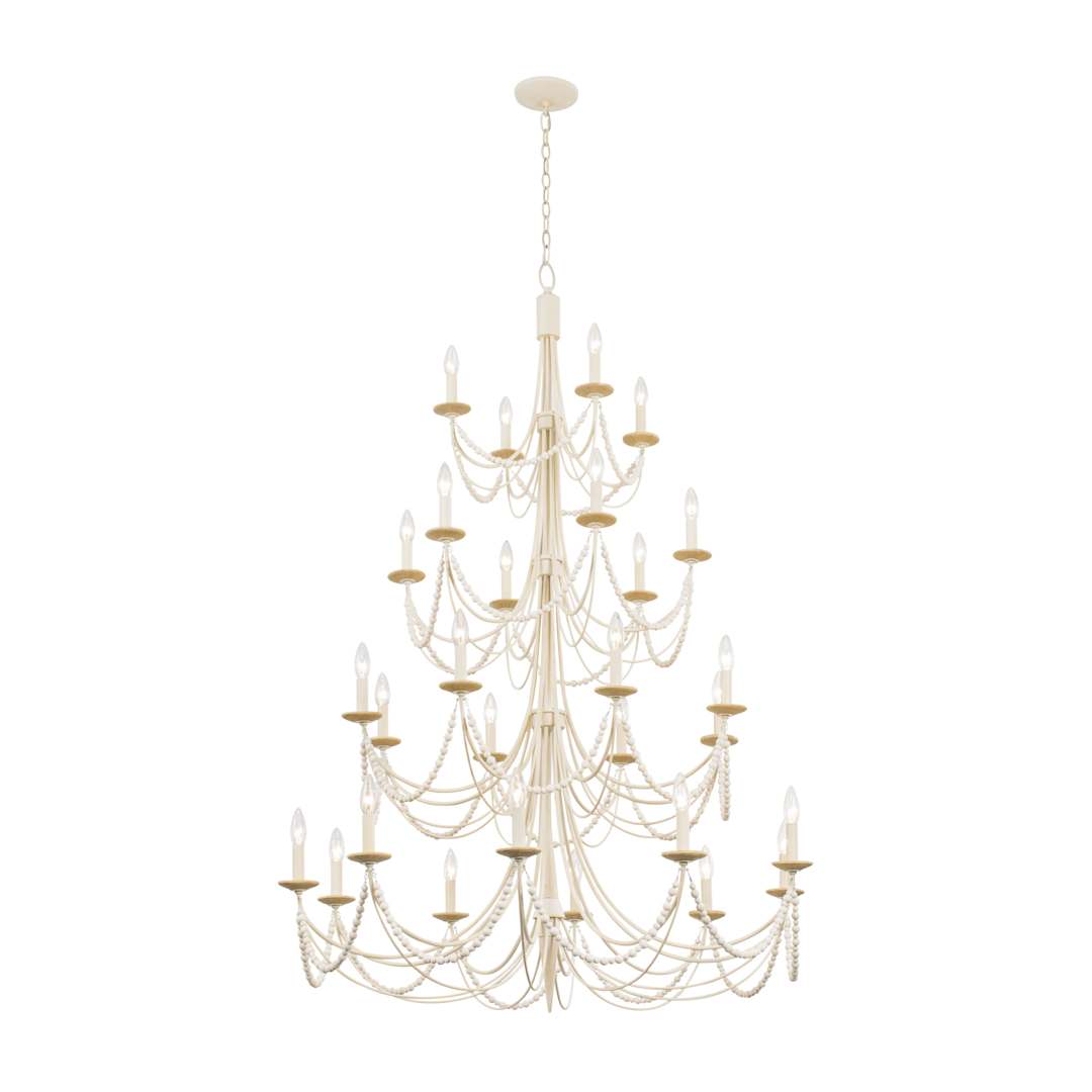 Brentwood 28 Light 40" Wide Taper Candle Style Chandelier