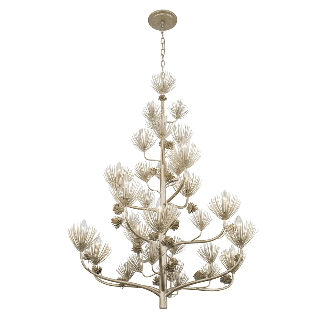 Pinion 12 Light 40" Wide Abstract Chandelier
