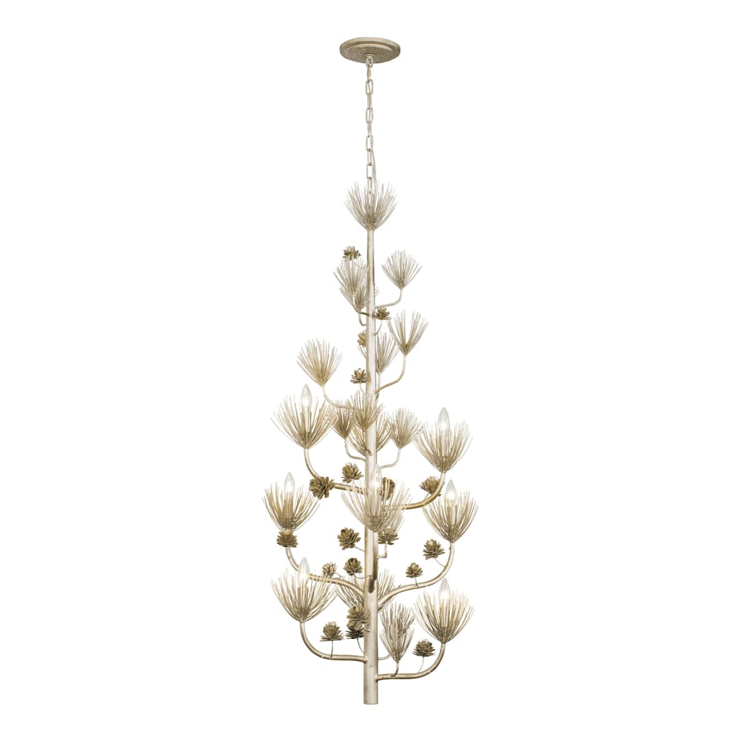 Pinion 9 Light 30" Wide Abstract Pendant