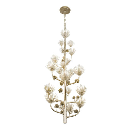 Pinion 9 Light 30" Wide Abstract Pendant