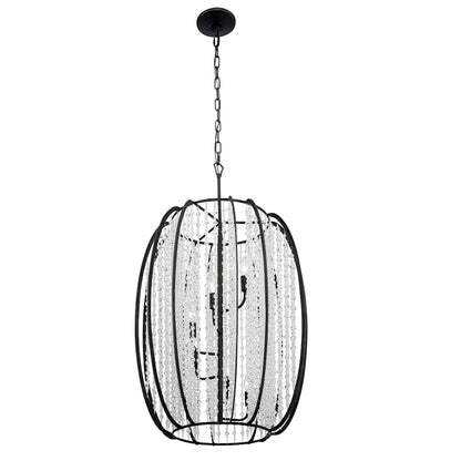Caesar 6 Light 24" Wide Cage Pendant