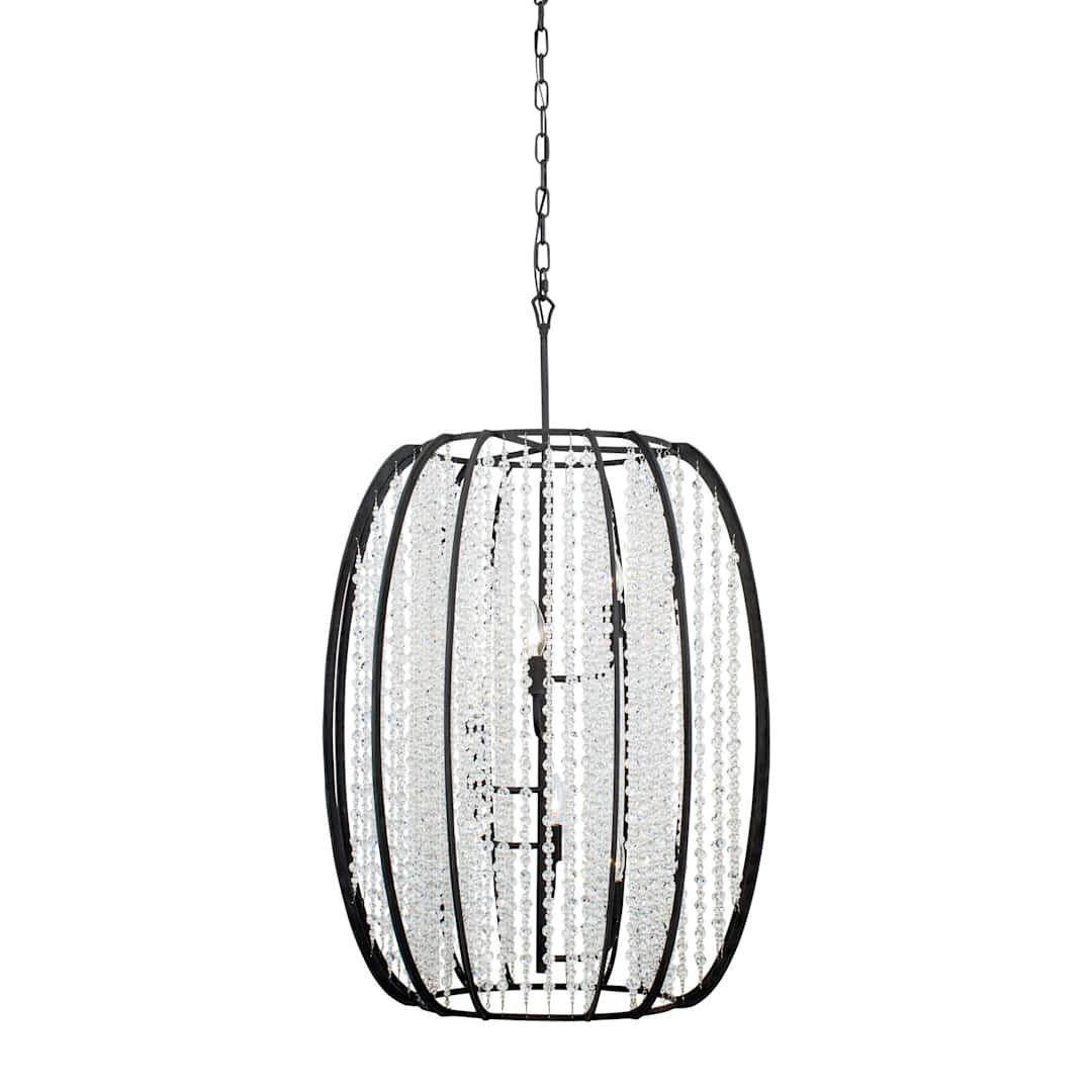 Caesar 6 Light 24" Wide Cage Pendant