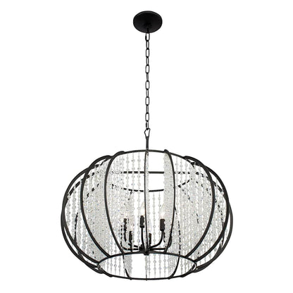 Caesar 8 Light 32" Wide Cage Pendant
