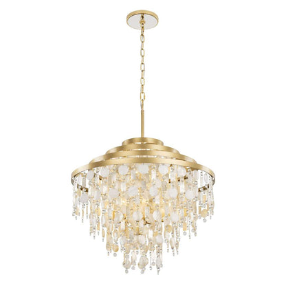 Kalani 10 Light 28" Wide Waterfall Chandelier