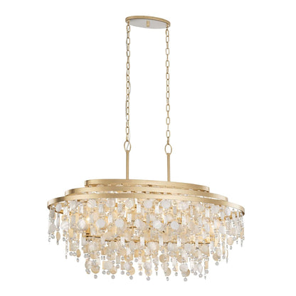 Kalani 9 Light 42" Wide Linear Pendant
