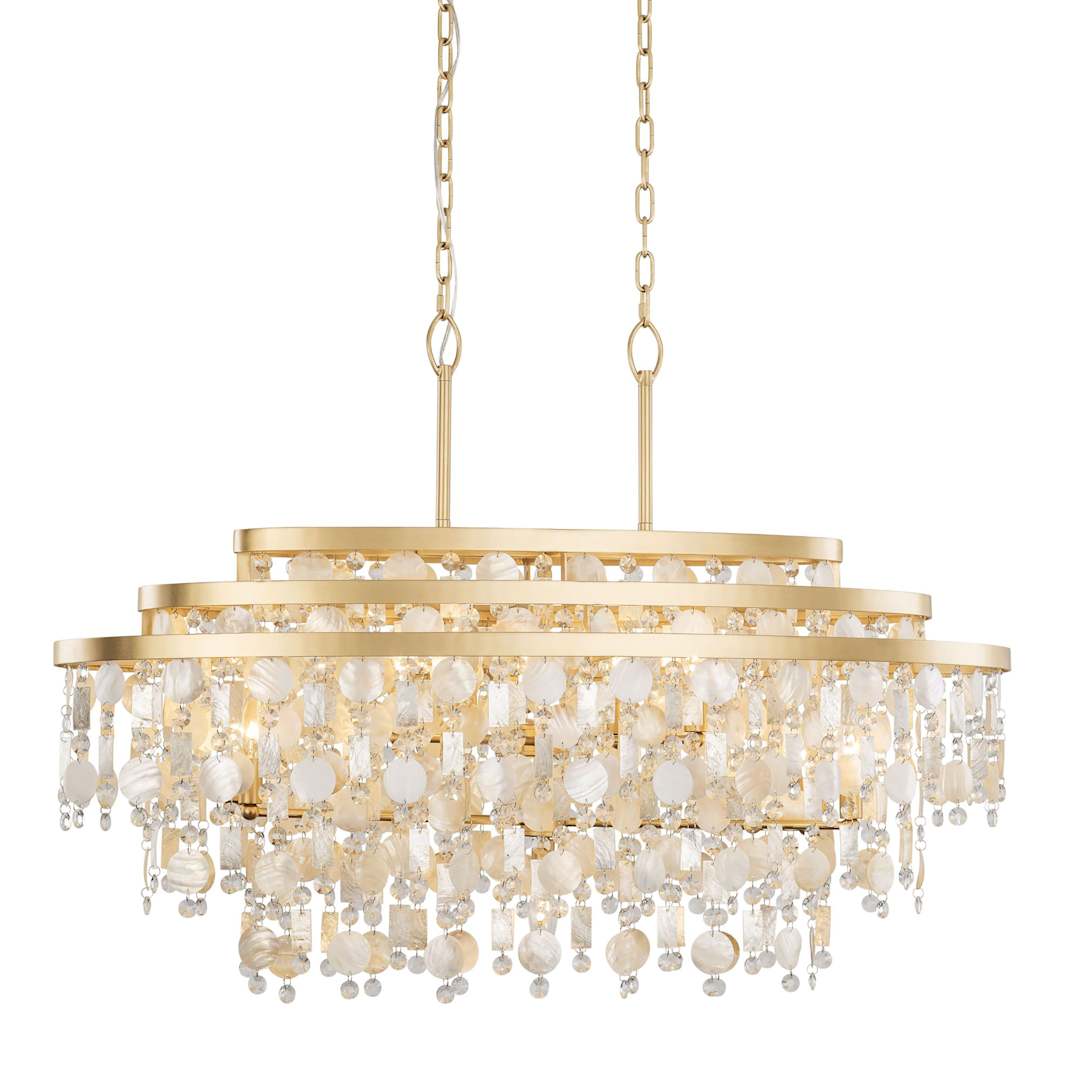Kalani 9 Light 42" Wide Linear Pendant