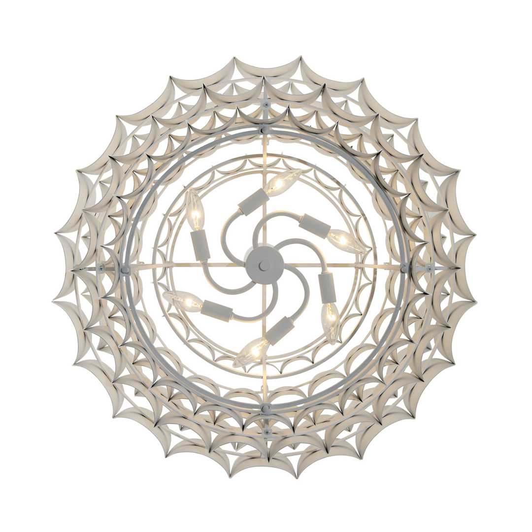 Swoon 6 Light 27" Wide Drum Chandelier
