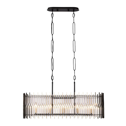 Park Row 5 Light 36" Wide Linear Pendant
