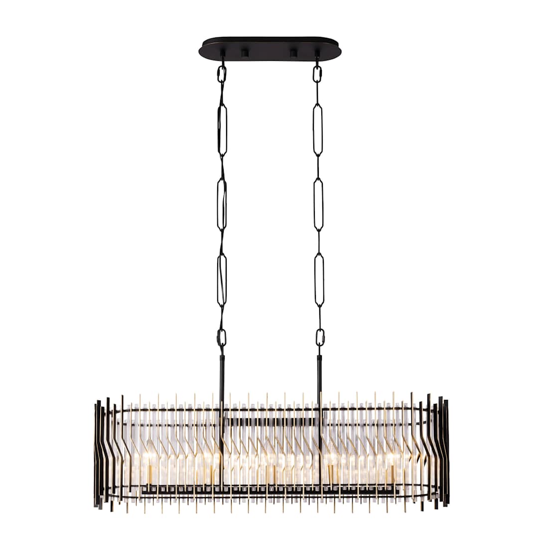 Park Row 5 Light 36" Wide Linear Pendant