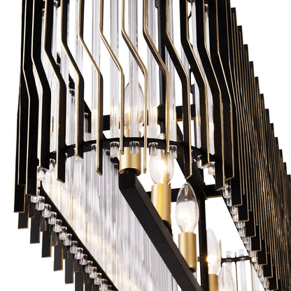 Park Row 5 Light 36" Wide Linear Pendant