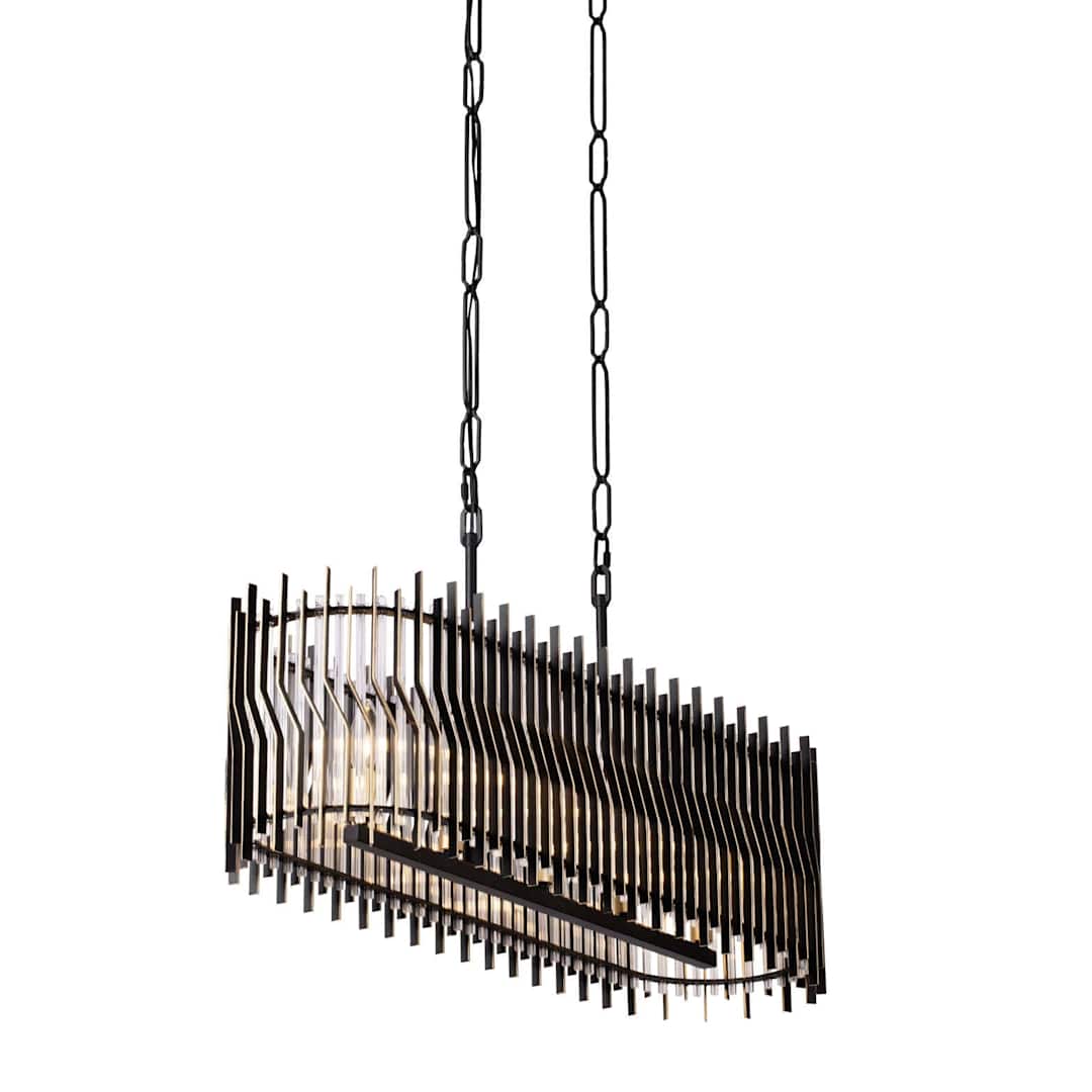 Park Row 5 Light 36" Wide Linear Pendant