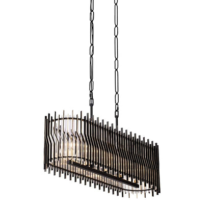 Park Row 5 Light 36" Wide Linear Pendant