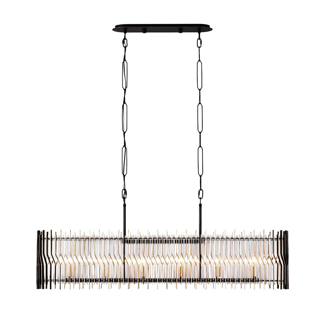 Park Row 6 Light 48" Wide Linear Pendant