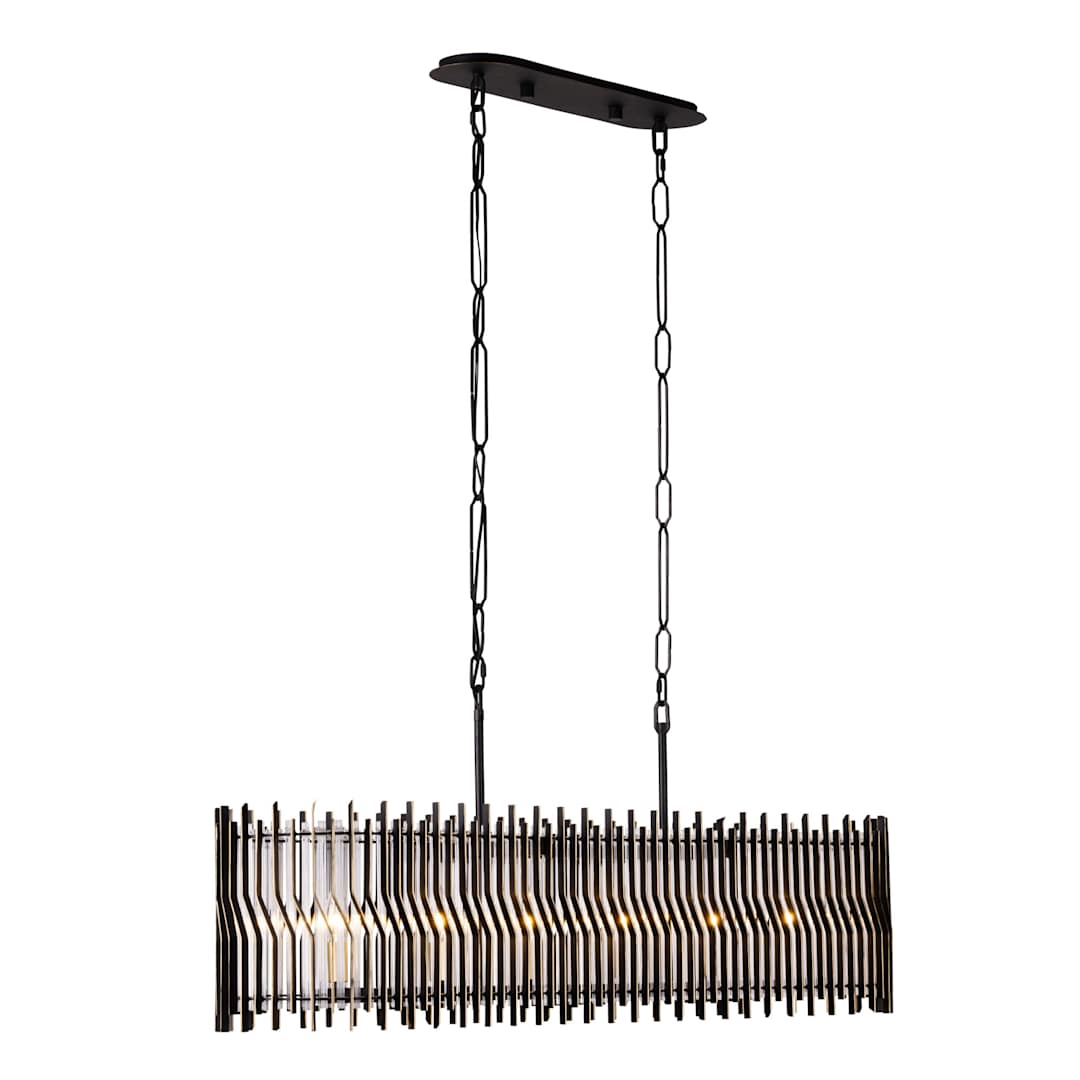 Park Row 6 Light 48" Wide Linear Pendant