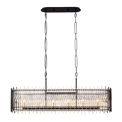Park Row 6 Light 48" Wide Linear Pendant
