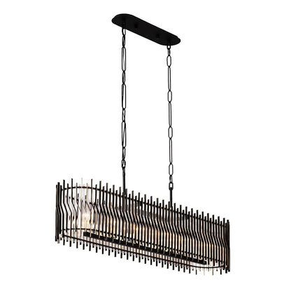 Park Row 6 Light 48" Wide Linear Pendant