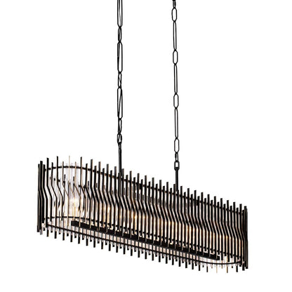 Park Row 6 Light 48" Wide Linear Pendant