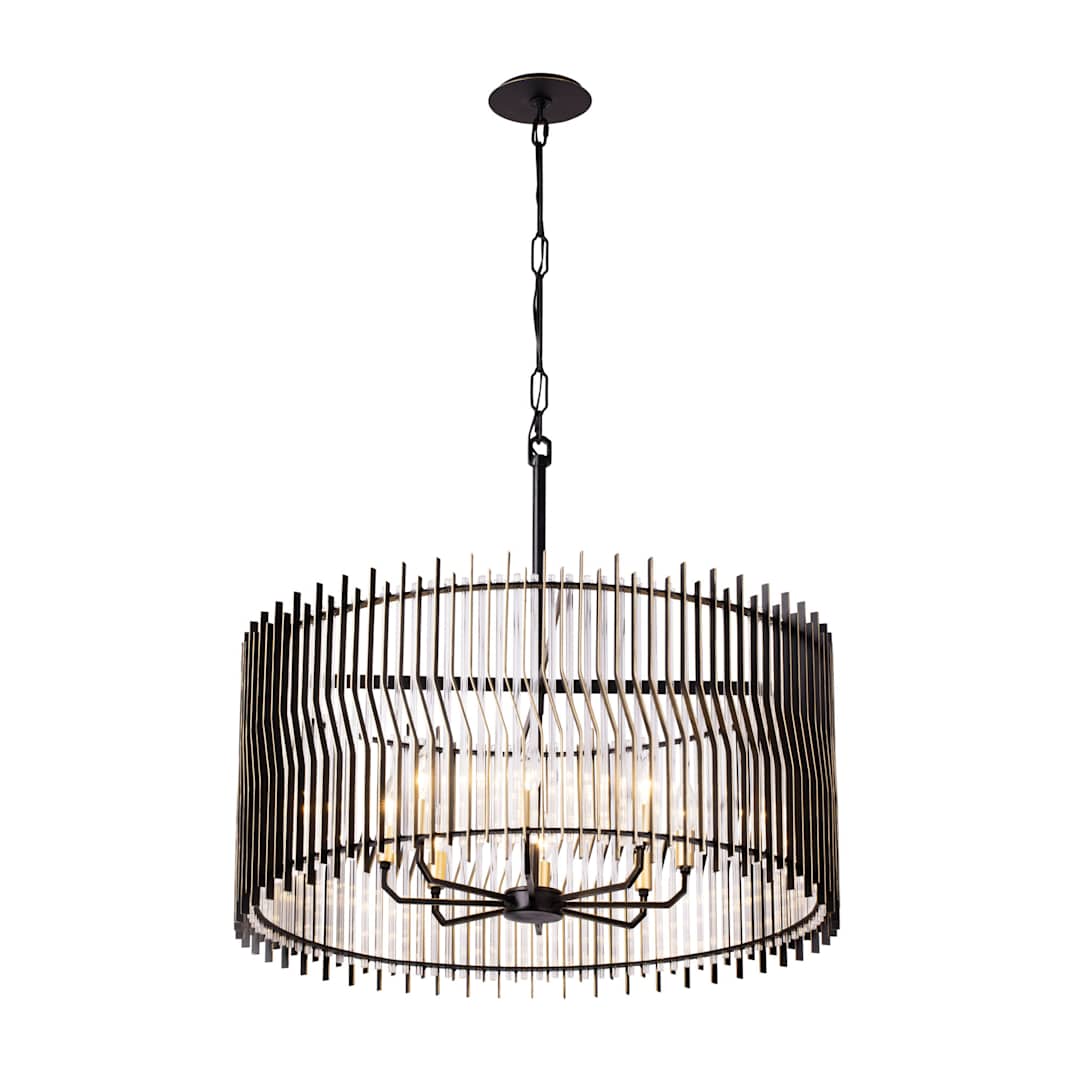 Park Row 8 Light 32" Wide Pendant