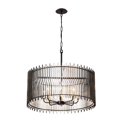 Park Row 8 Light 32" Wide Pendant
