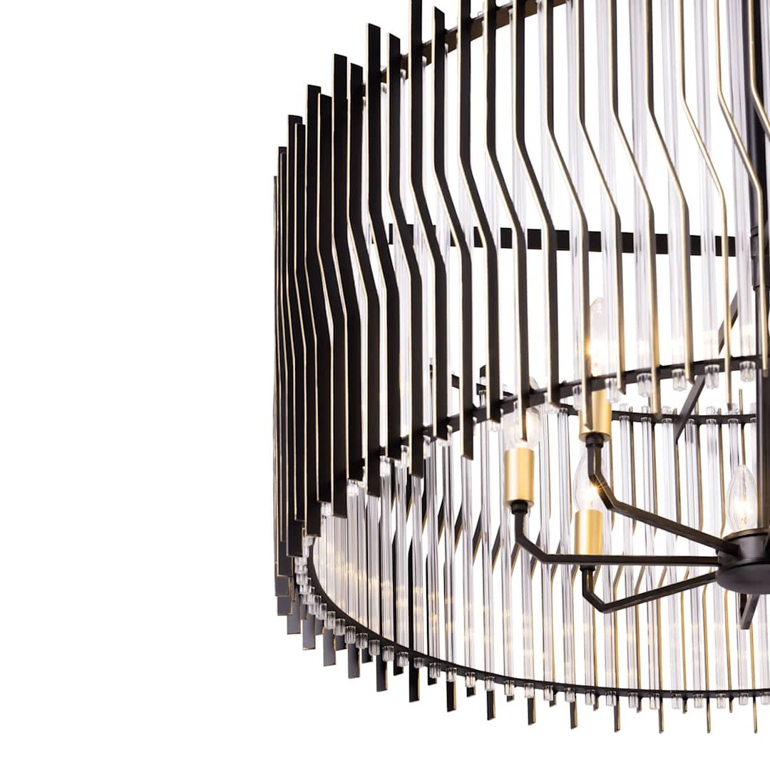 Park Row 8 Light 32" Wide Pendant