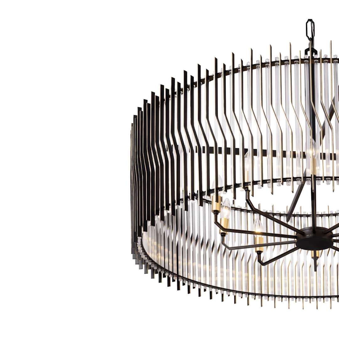Park Row 10 Light 40" Wide Pendant