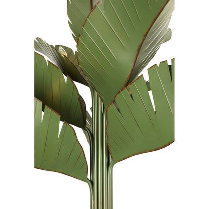 Banana Leaf 12 Light 44" Wide Abstract Candle Style Chandelier
