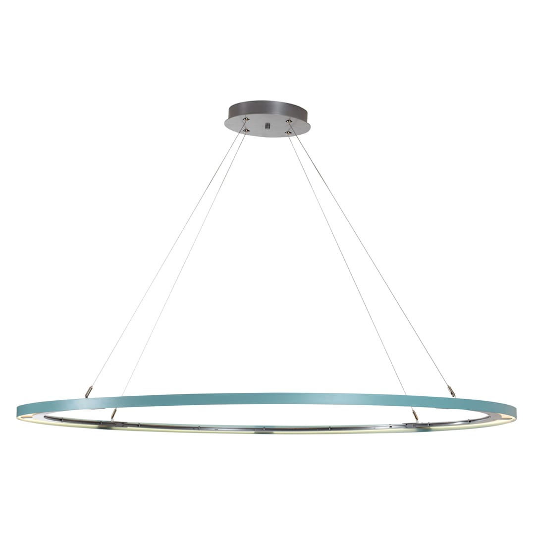 Ringo 61-13/16" Wide Integrated LED Ring Chandelier with Adjustable Cables