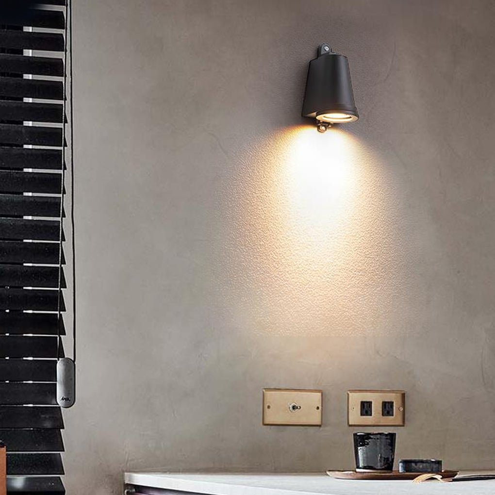 Vintage Bell-shaped Wall Lamp Outdoor Wall Lights Fixture LED Wall Sconce Lighting