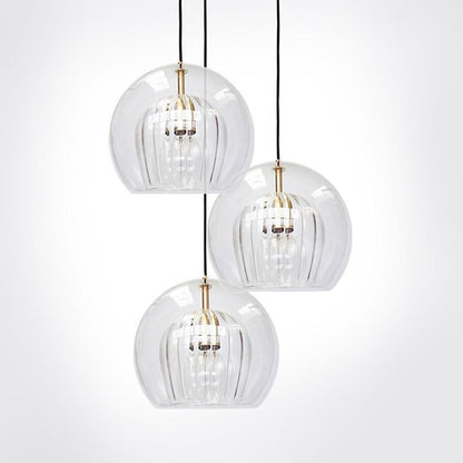 Unique Glass Globe LED Modern Pendant Light Hanging Lamp Island Lights