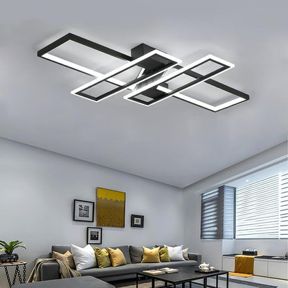4 Rectangle LED Modern Ceiling Lights Flush Mount Lighting Ceiling Lamp