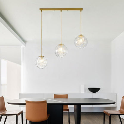 Nordic Artistic Glass Pendant Lighting Globe Pendant Lighting