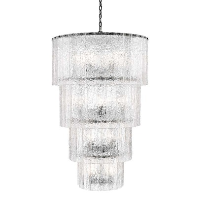 Glacier 18 Light 31" Wide Waterfall Chandelier