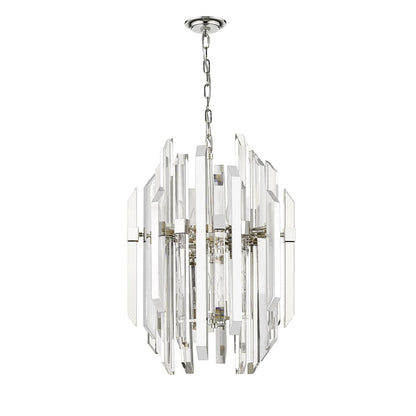 Bova 9 Light 20" Wide Crystal Chandelier