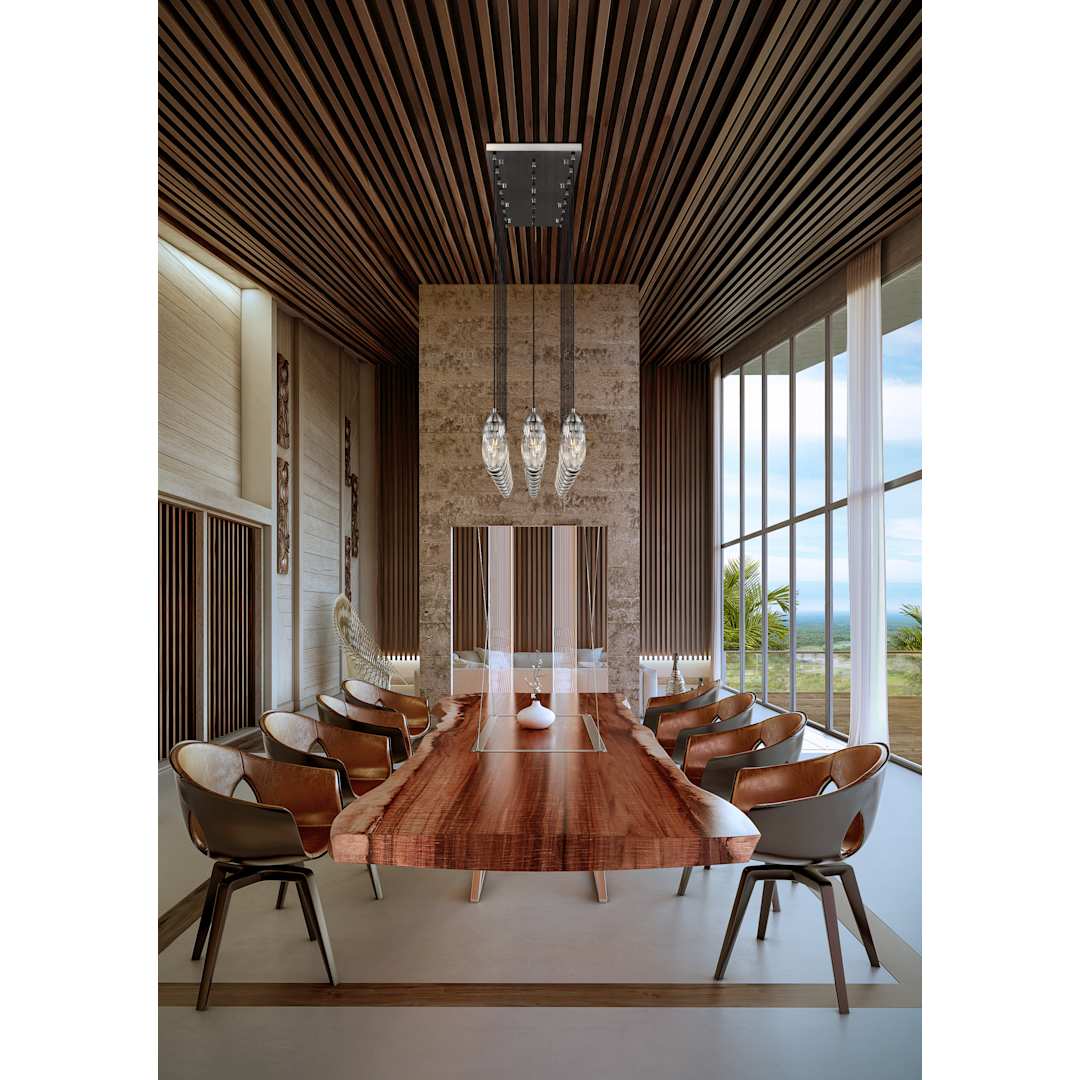 Arden 23 Light 54" Wide Suspension Linear Pendant