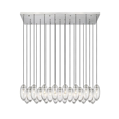 Arden 23 Light 54" Wide Suspension Linear Pendant