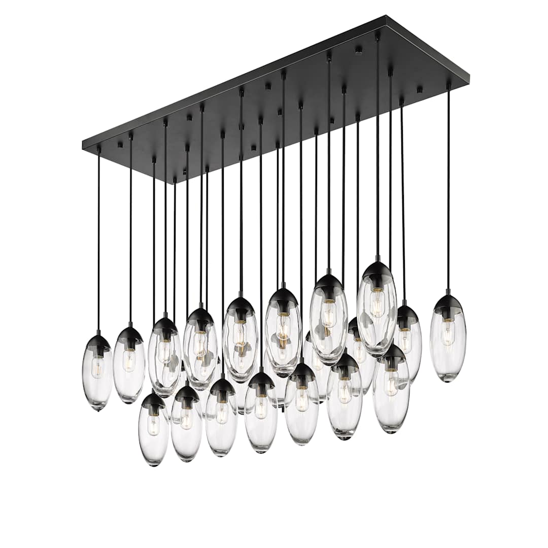Arden 23 Light 54" Wide Suspension Linear Pendant