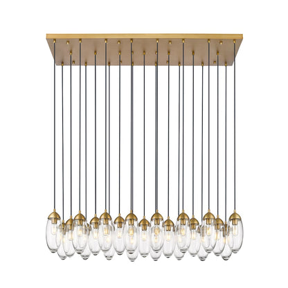 Arden 23 Light 54" Wide Suspension Linear Pendant
