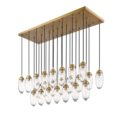 Arden 23 Light 54" Wide Suspension Linear Pendant